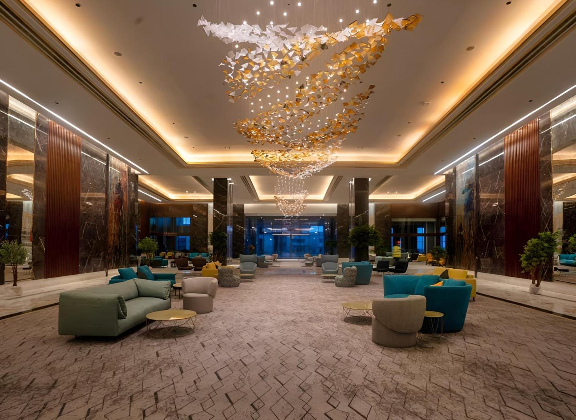Rixos Premium Alamein El Alamein Eksteriør bilde The lobby of the hotel