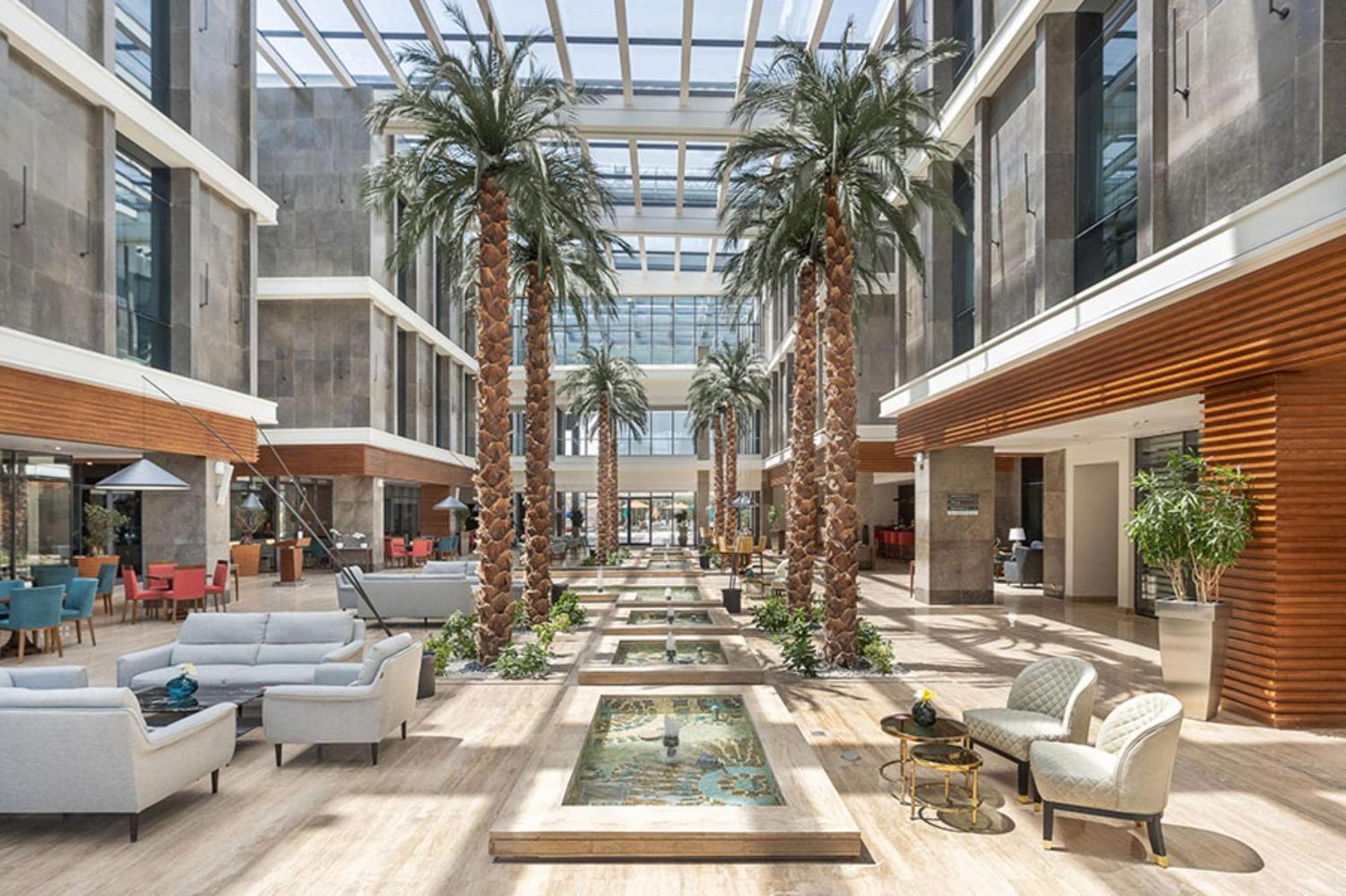 Rixos Premium Alamein El Alamein Eksteriør bilde The Atrium