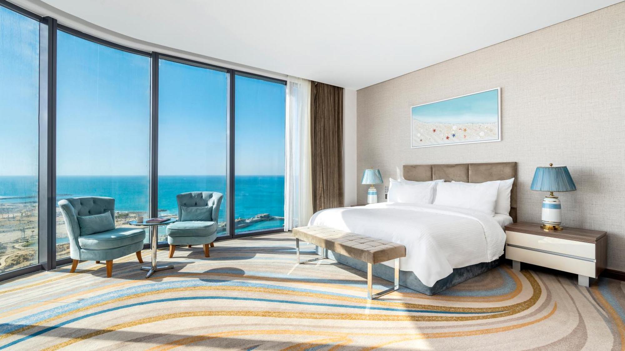 Rixos Premium Alamein El Alamein Eksteriør bilde A bedroom at the hotel