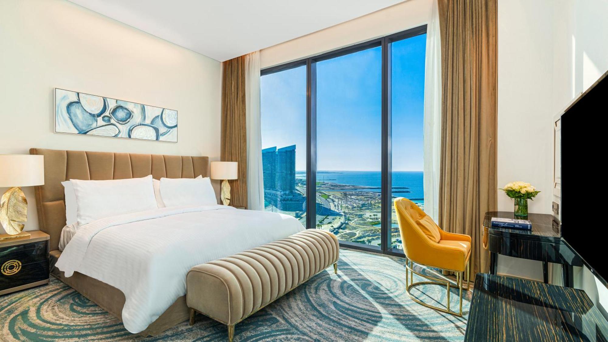 Rixos Premium Alamein El Alamein Rom bilde A bedroom at the hotel