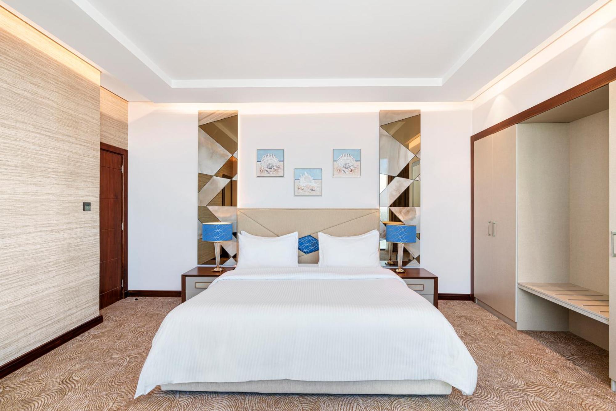 Rixos Premium Alamein El Alamein Rom bilde A bedroom at the hotel