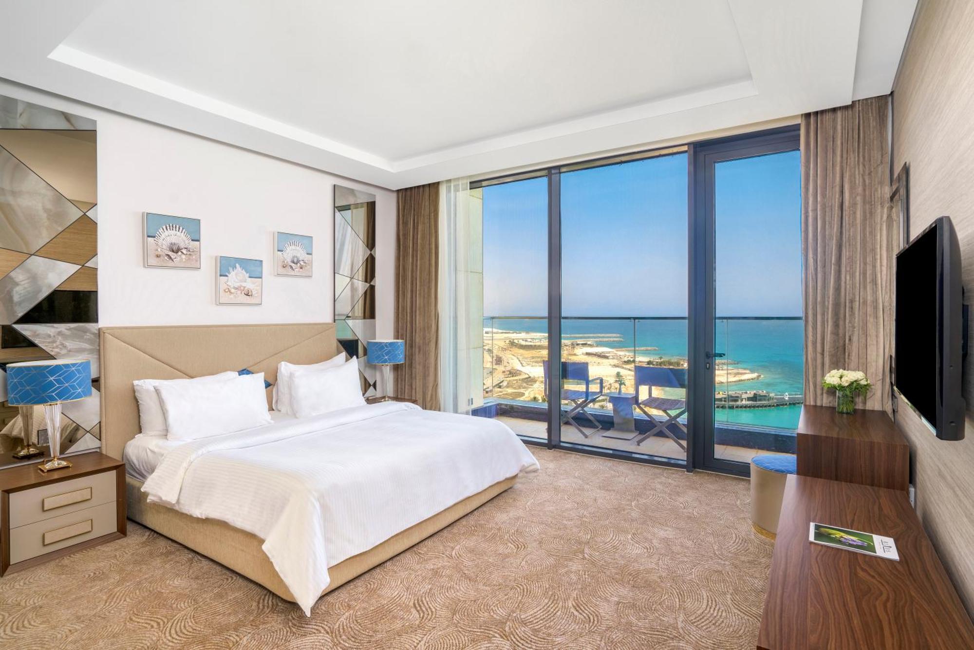 Rixos Premium Alamein El Alamein Rom bilde A bedroom at the hotel