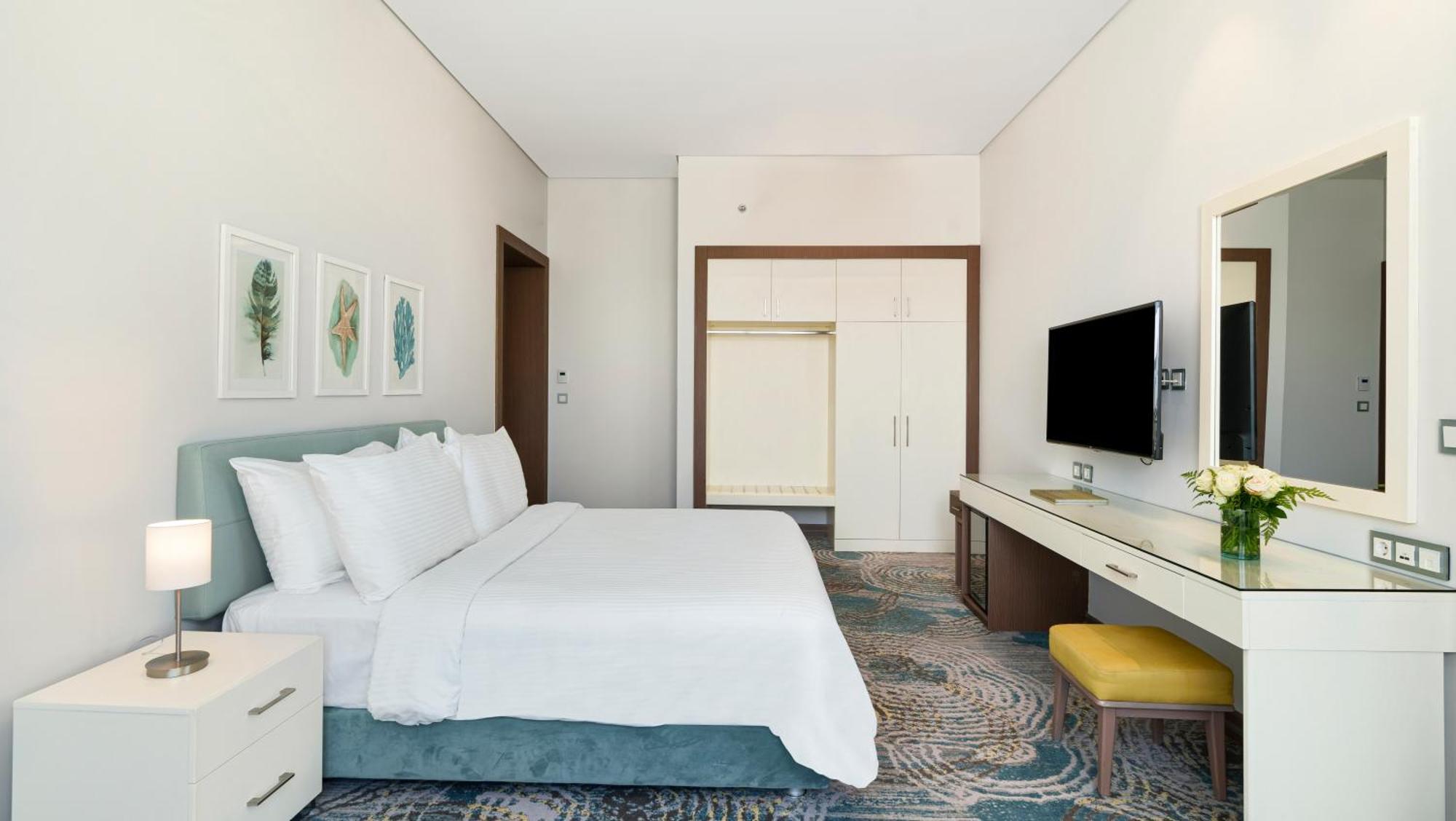 Rixos Premium Alamein El Alamein Rom bilde A bedroom at the hotel