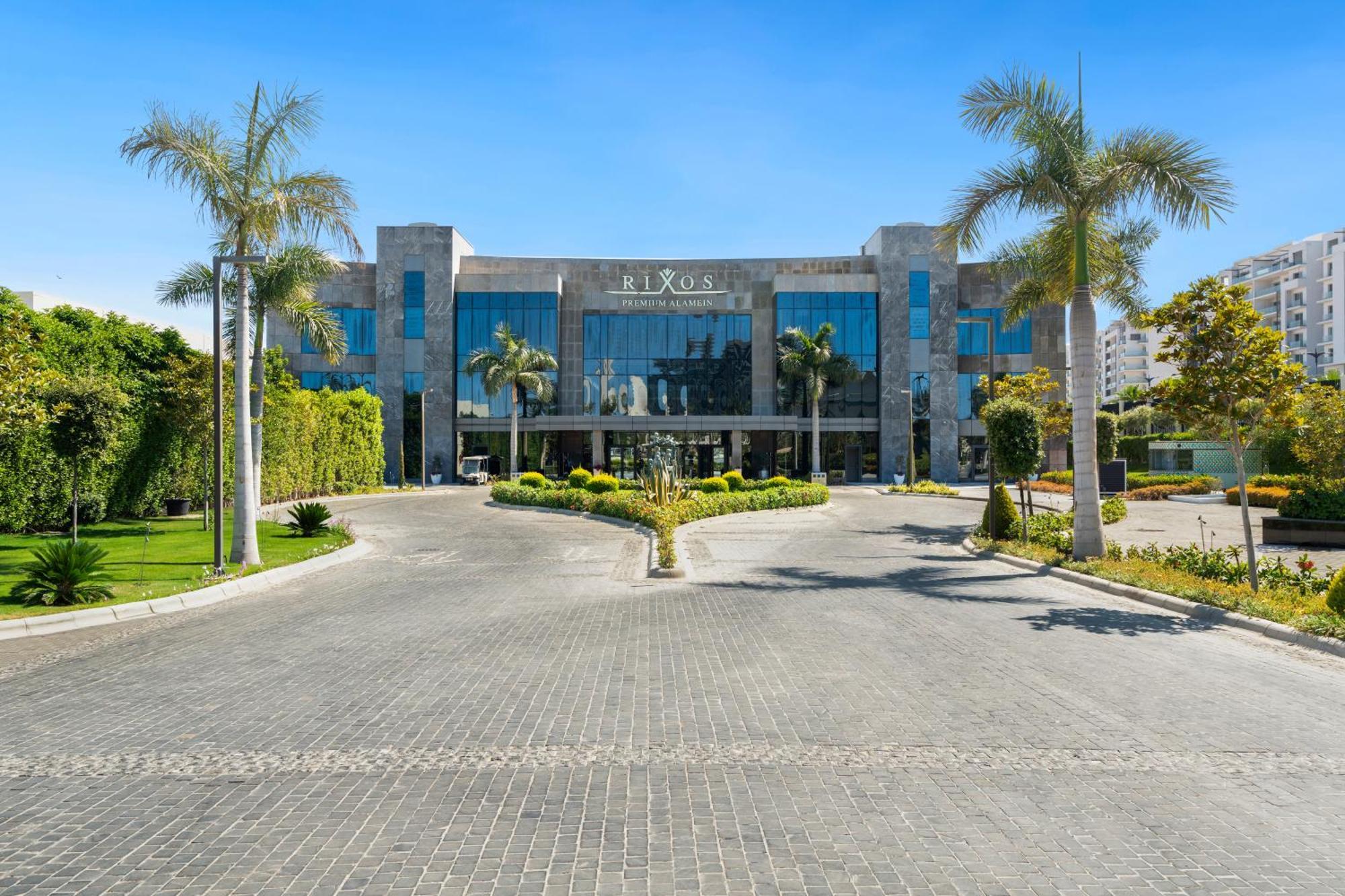 Rixos Premium Alamein El Alamein Eksteriør bilde The main building of the university